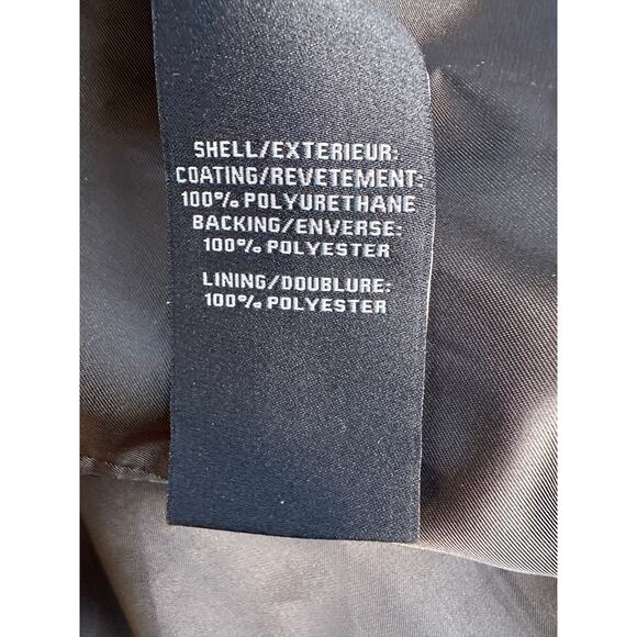 7 FOR ALL MANKIND Women's Black Faux Leather Jacket - Picture 6 of 8